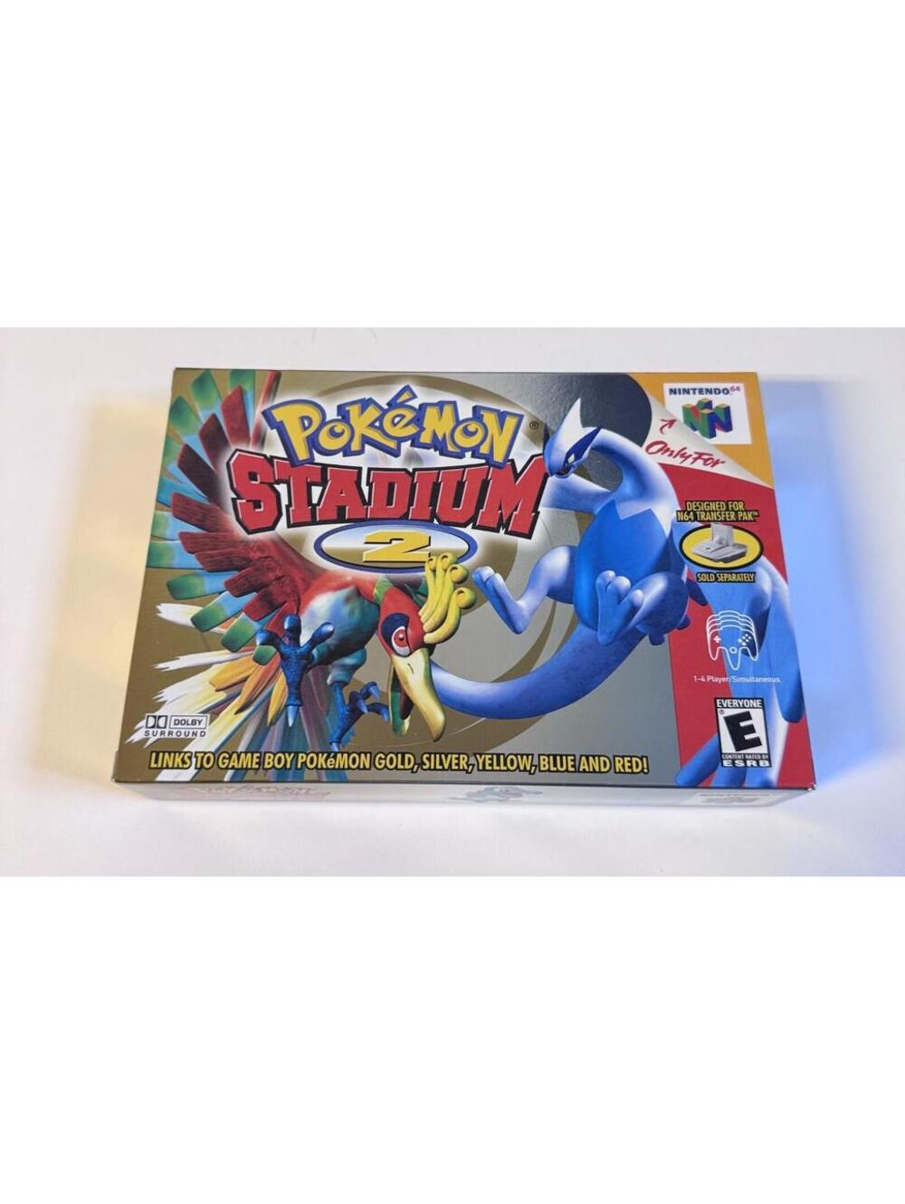 Pokemon Stadium 2 Nintendo 64 Video Game CIB Complete Tested